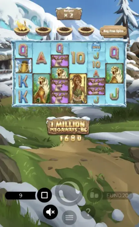 1 Million Megaways BC - captura de tela do jogo