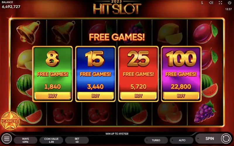 2023 Hit Slot - captura de tela do jogo