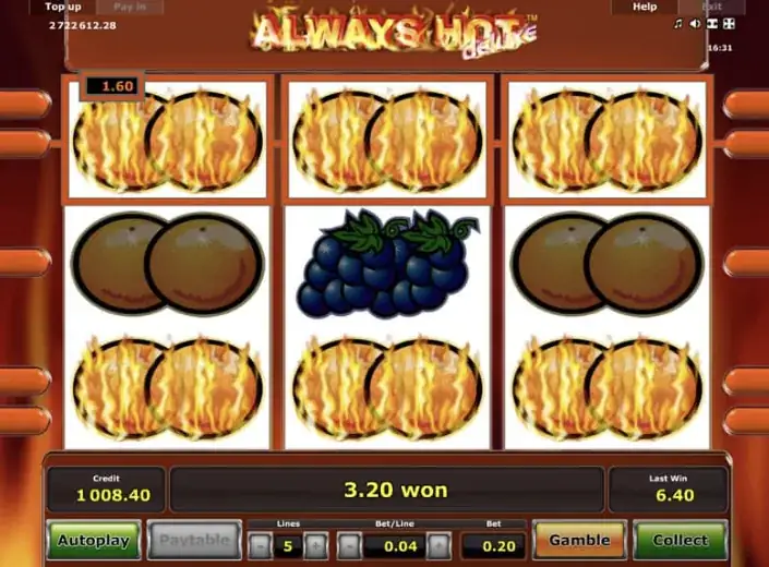 Always Hot deluxe - captura de tela do jogo