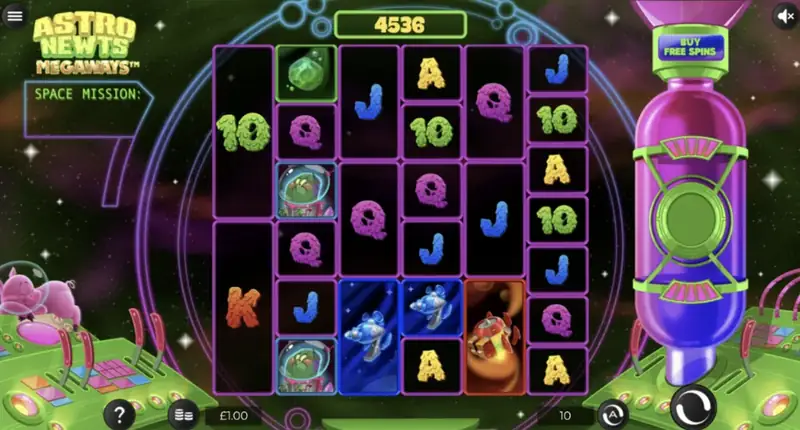 Astro Newts Megaways - imagem do jogo