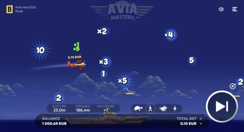 Aviamasters - imagem do jogo