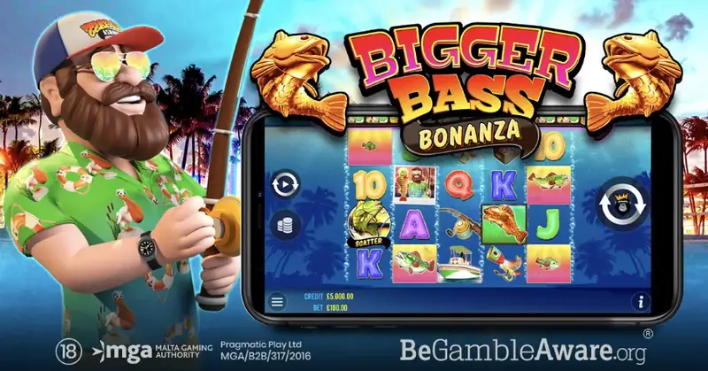 Bigger Bass Bonanza - imagem do jogo
