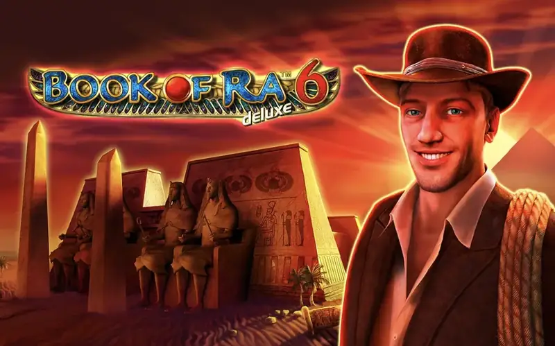 Book of Ra deluxe 6 - imagem do jogo