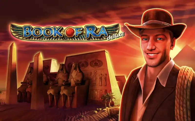 Book of Ra deluxe - imagem do jogo