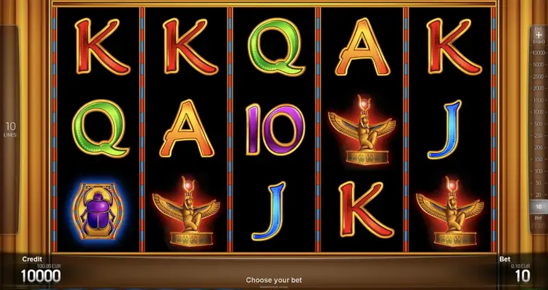 Book of Ra - captura de tela do jogo