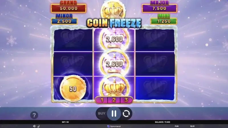 Coin Freeze - captura de tela do jogo