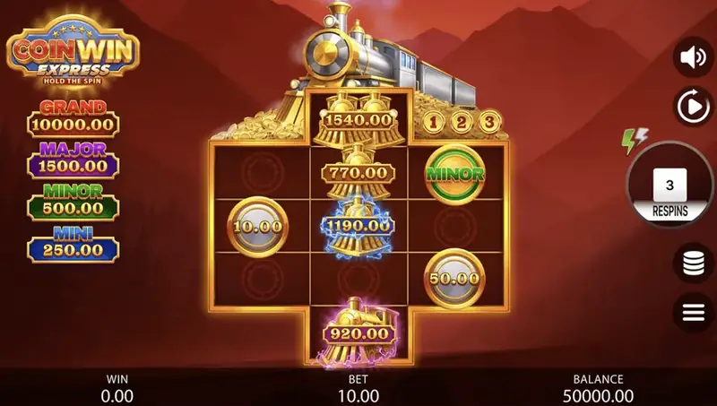 Coin Win Express: Hold The Spin - captura de tela do jogo