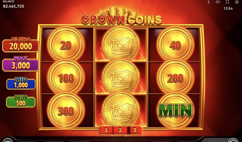 Crown Coins - captura de tela do jogo