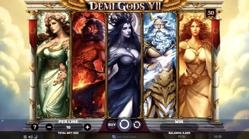 Demi Gods VII - imagem do jogo