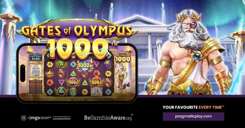 Gates of Olympus 1000 - imagem do jogo