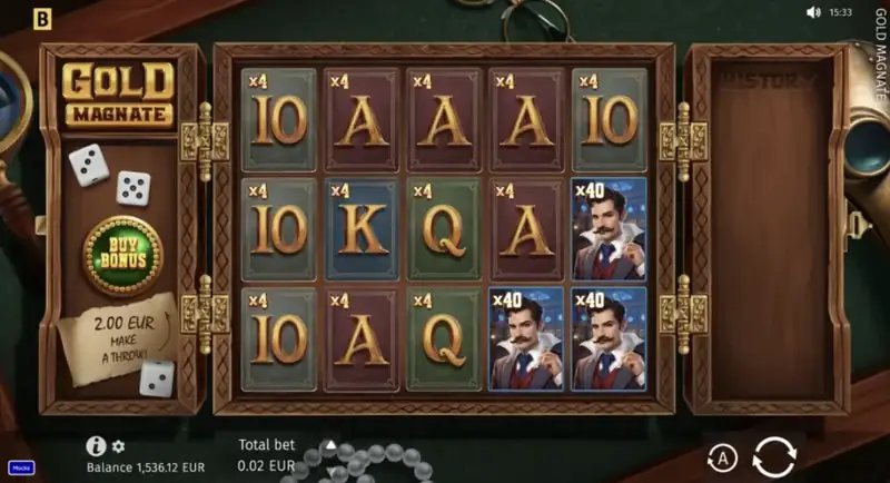 Gold Magnate - captura de tela do jogo