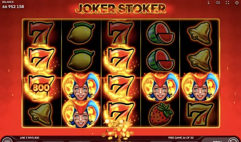 Joker Stoker - captura de tela do jogo