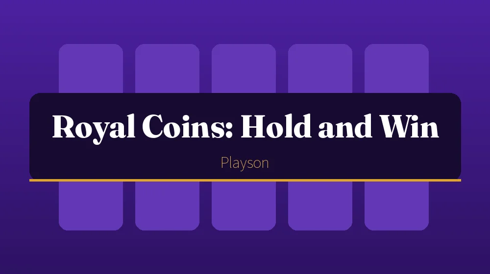 Royal Coins: Hold and Win - imagem do jogo