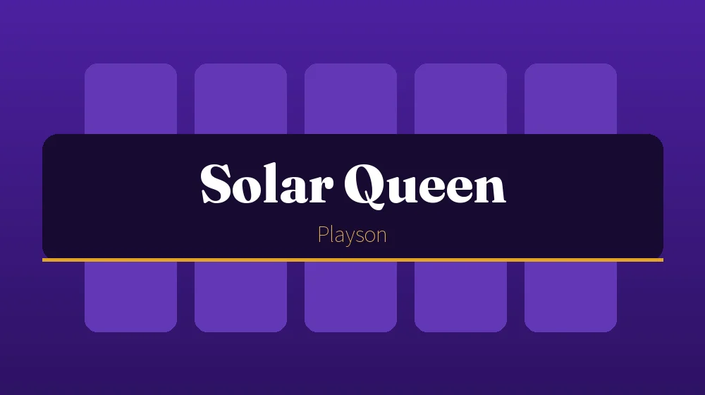 Solar Queen - imagem do jogo