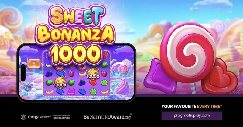 Sweet Bonanza 1000 - imagem do jogo