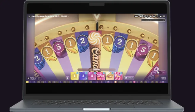 Sweet Bonanza CandyLand - estúdio e roda do jogo