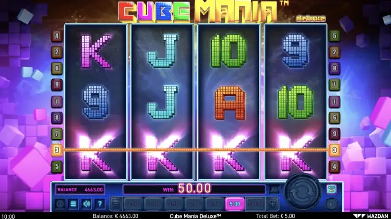Tetri Mania Deluxe (Cube Mania Deluxe) - captura de tela do jogo