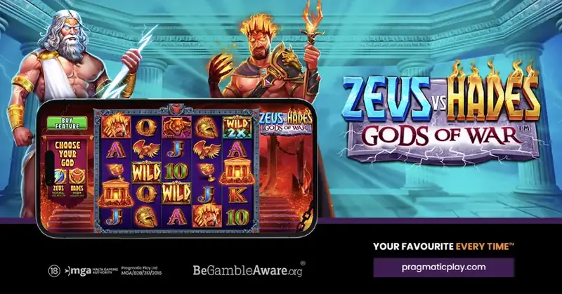 Zeus vs Hades - Gods of War - imagem do jogo